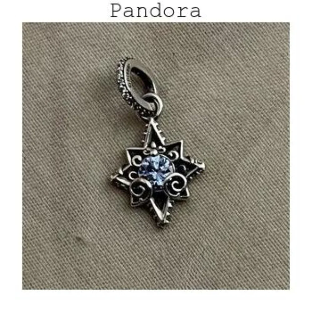 Pandora Disney Cinderella Blue Star Pendant